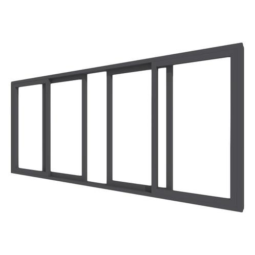 Aluminium 4-delige schuifpui - op maat - Reynaers, Doe-het-zelf en Verbouw, Kozijnen en Schuifpuien, Inclusief glas, Nieuw, Aluminium