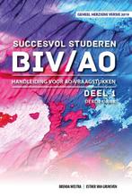 Succesvol Studeren voor BIVAO 1   Succesvol St 9789083014609, Boeken, Zo goed als nieuw, Verzenden