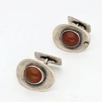 Zonder minimumprijs - Manchetknopen Zilver - Agaat, Sieraden, Tassen en Uiterlijk, Antieke sieraden