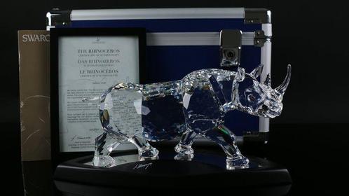 Figuur - Swarovski - 2008 - Gelimiteerde Editie - Neushoorn, Antiek en Kunst, Curiosa en Brocante