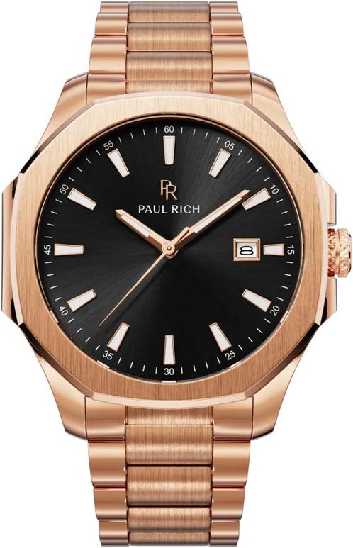 Paul Rich Mercer Regent MER08 horloge, Sieraden, Tassen en Uiterlijk, Horloges | Heren, Staal, Nieuw, Staal, Overige merken, Polshorloge