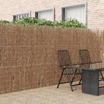 vidaXL Tuinscherm 400x180 cm kreupelhout, Tuin en Terras, Verzenden, Nieuw, Hout