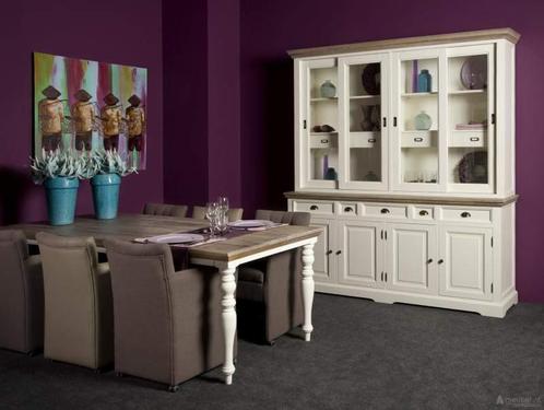 Woonkamerset Fleur - massief houten woonkamers, Huis en Inrichting, Complete eetkamers, Nieuw