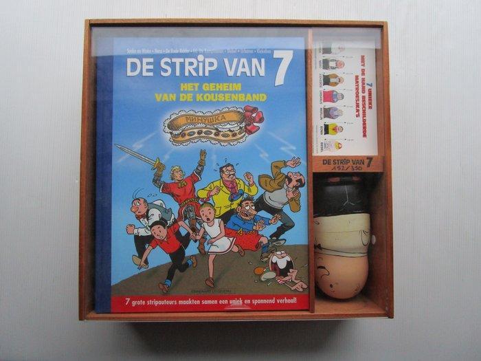 De strip van 7 - Het geheim van de kousenband - luxe houten, Boeken, Stripboeken
