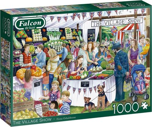 Falcon - The Village Show Puzzel (1000 stukjes) | Falcon -, Hobby en Vrije tijd, Denksport en Puzzels, Nieuw, Verzenden