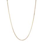Gouden lengtecollier gourmet 50.5 cm 14 karaat, Verzenden, Zo goed als nieuw, Goud, Goud