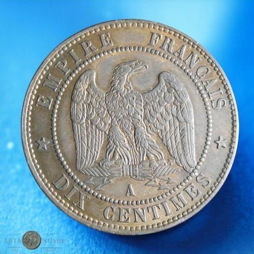 Frankrijk. Napoléon III. 10 Centimes 1853-A, Paris (Zonder, Postzegels en Munten, Munten | Europa | Euromunten