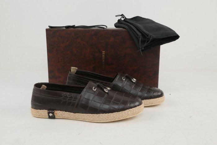 STEFANO RICCI RRP 5200€ 100% Alligator Espardilles Loafers –, Kleding | Heren, Schoenen