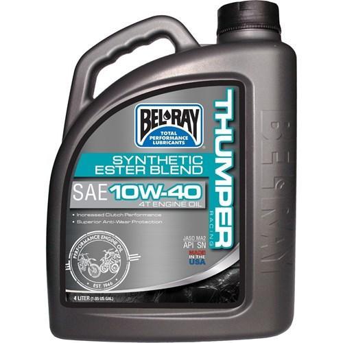 Bel-Ray Thumper Racing Synthetic Ester Blend 10W40 4L, Auto diversen, Onderhoudsmiddelen, Verzenden