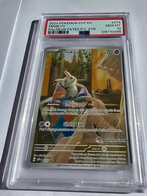 The Pokémon Company - 1 Graded card - Pokémon - Mimikyu, Hobby en Vrije tijd, Verzamelkaartspellen | Pokémon