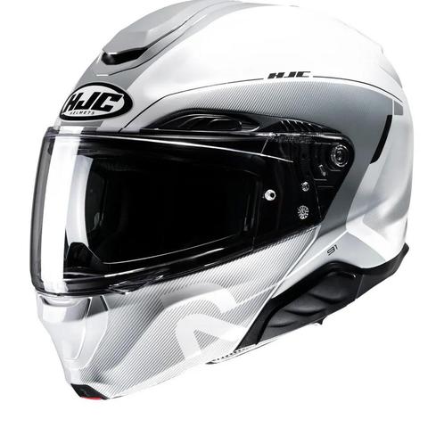 HJC RPHA 91 Combust Wit Grijs Mc10 Systeemhelm, Motoren, Kleding | Motorhelmen, Systeemhelm, Heren, XXL, Nieuw met kaartje, HJC
