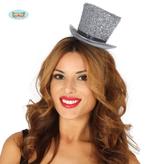 Hoge hoed glossy zilver, Kleding | Dames, Carnavalskleding en Feestkleding, Ophalen of Verzenden, Nieuw