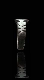 Viking periode Zilver Mooie Draak Oog Ring die het symbool