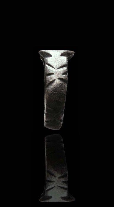 Viking periode Zilver Mooie Draak Oog Ring die het symbool, Sieraden, Tassen en Uiterlijk, Antieke sieraden