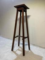 Bijzettafel - Houte Plantentafel in Charmante Klassieke, Antiek en Kunst