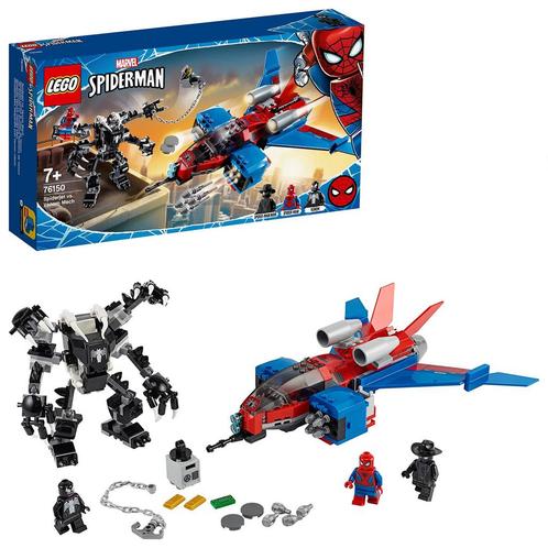 LEGO 76150 Super Heroes Spiderjet vs. Venom Mecha, Verzamelen, Speelgoed, Nieuw, Verzenden