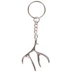 Sleutelhanger/Tashangertje - Zilverkleurige Sleutelring - Ha, Verzamelen, Ophalen of Verzenden, Nieuw