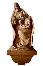 Germany - Beeld, Holy Family. Wooden sculpture St. Joseph