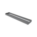 Handdoekhouder Dubbel Haceka Aline Grey 60,8x3,5 cm