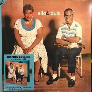 Ella Fitzgerald & Louis Armstrong- Ella & Louis (vinyl LP)