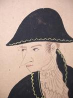 Fine nanban painting of VOC dutch official at Dejima - . -, Antiek en Kunst