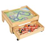 Trendmix 2-in-1 Houten Montessori Treinset En Speeltafel Met, Ophalen of Verzenden, Nieuw