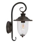 Elzas Muurlamp Rustiek Bruin Buitenverlichting, Verzenden, Minder dan 50 watt, Wandlamp, Nieuw
