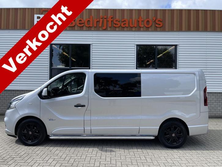 Fiat - Talento - Bestelbus dubbele cabine - 2.0 MultiJet, Auto's, Bestelauto's, Handgeschakeld, Diesel, Overige kleuren, Fiat