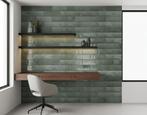Wandtegel Ragno Feelze Olive Groen Glans 7x28 (Muurtegels), Doe-het-zelf en Verbouw, Tegels, Nieuw, 20 tot 40 cm, 10 m² of meer