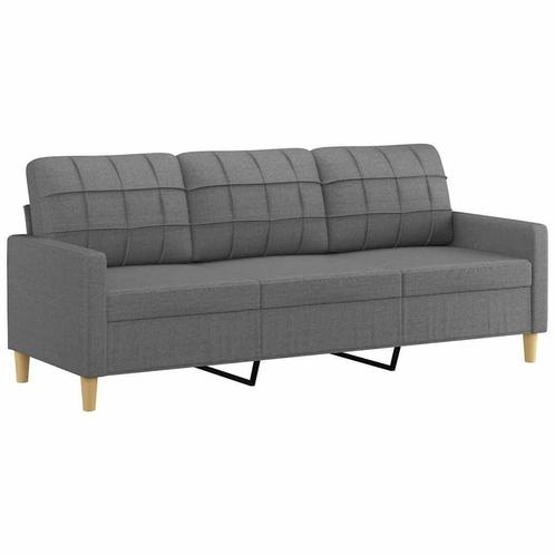 Driezitsbank Donkergrijs 180cm - Retourdeal! 41% Korting, Huis en Inrichting, Banken | Bankstellen, 150 tot 200 cm, 75 tot 100 cm