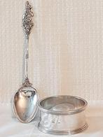 Nederlandse zilver keur - Lepel (2) - Zilveren Geboortelepel, Antiek en Kunst, Antiek | Goud en Zilver