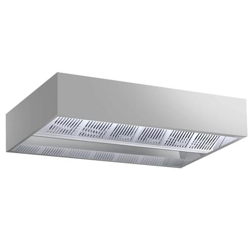 GGM Gastro | Inductie plafond afzuigkap - 3000mm - met |, Witgoed en Apparatuur, Afzuigkappen, Inbouw, 800 m³ per uur of meer