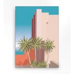 *WOONWINKEL* Urban Cotton Tropical Place Wandkleed In Frame, Huis en Inrichting, Woonaccessoires | Overige, Verzenden, Nieuw