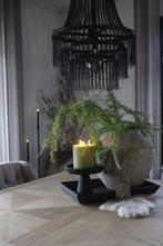 Dienblad hout Vintage Black 60 x 40 cm, Huis en Inrichting, Woonaccessoires | Dienbladen, Nieuw, Ophalen of Verzenden
