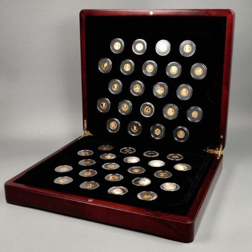 Wereld. 1995/2008 - De Kleinste Gouden Muntencollectie (44, Postzegels en Munten, Munten | Europa | Niet-Euromunten
