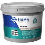 Sigma Air Pure Supermatt Muurverf - 10 liter - Wit, Verzenden, Nieuw