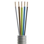 Flexpijp 20mm + VD 5 x 2,5mm - 25 meter, Nieuw