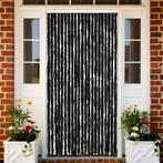 vidaXL Vliegengordijn 90x200 cm chenille antraciet, Verzenden, Nieuw
