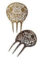 Kam (2) - Celluloide - Art Déco Spagnolo - 21 cm, Antiek en Kunst