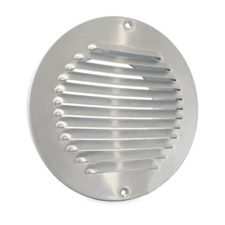 Rond schoepenrooster RVS opbouw - 150mm (1-R150I), Doe-het-zelf en Verbouw, Ventilatie en Afzuiging, Nieuw, Verzenden