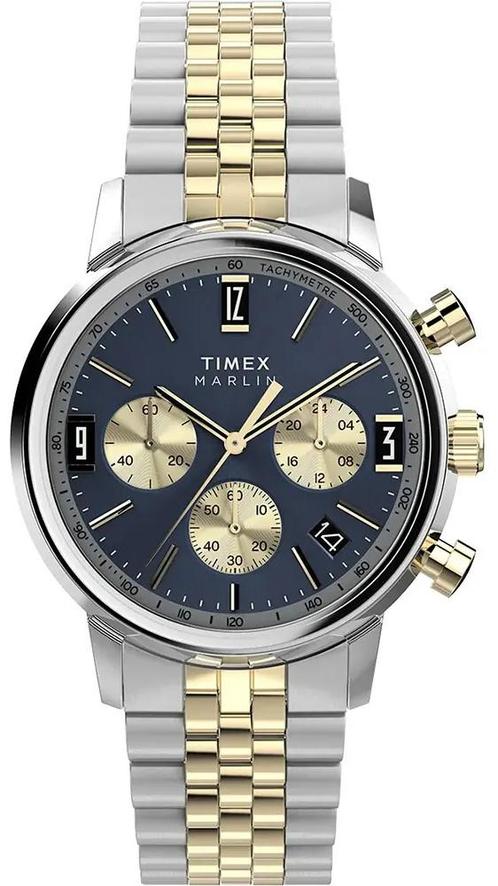Timex TW2W60200 Marlin Chrono horloge, Sieraden, Tassen en Uiterlijk, Horloges | Heren, Polshorloge, Nieuw, Overige merken, Verzenden