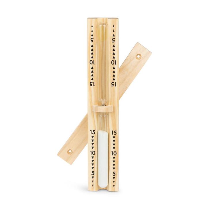 Beauty & Care Zandloper wit zand 15 min. 1 st..  new, Sport en Fitness, Sauna, Fins of Traditioneel, Toebehoren, Nieuw, Ophalen of Verzenden