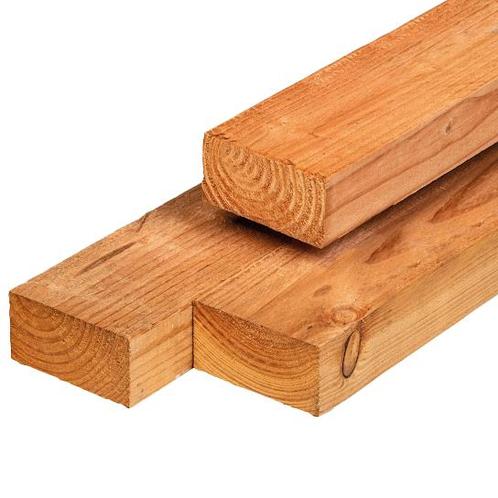 Douglas balk 5x10x300cm fijnbezaagd, Tuin en Terras, Palen, Balken en Planken, Ophalen of Verzenden