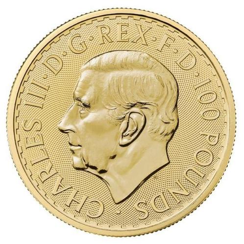Verenigd Koninkrijk. 100 Pounds 2025 1 oz £100 GBP UK Gold, Postzegels en Munten, Edelmetalen en Baren