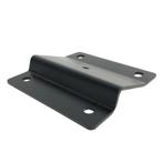 Zwarte schuine bevestigingsplaat 15x15cm met M8 schroefdraad, Ophalen of Verzenden, Nieuw, Metaal