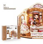 Robotime Elsas Tailoring Houten Modelbouw Miniatuurhuisj..., Hobby en Vrije tijd, Modelbouw | Overige, Verzenden, Nieuw