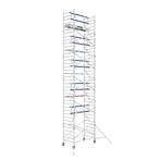 AGS Pro rolsteiger ASC 135 x 250 x 13,2wh enkelzijdig, Doe-het-zelf en Verbouw, Steigers, Verzenden, Nieuw, Rolsteiger of Kamersteiger