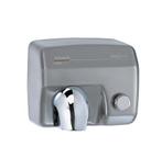 Handdroger RVS mat met knop Saniflow E05CS -2250W, Verzenden
