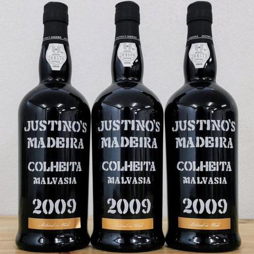 2009 Justinos Madeira, Colheita Malvasia - Madeira - 3, Verzamelen, Wijnen