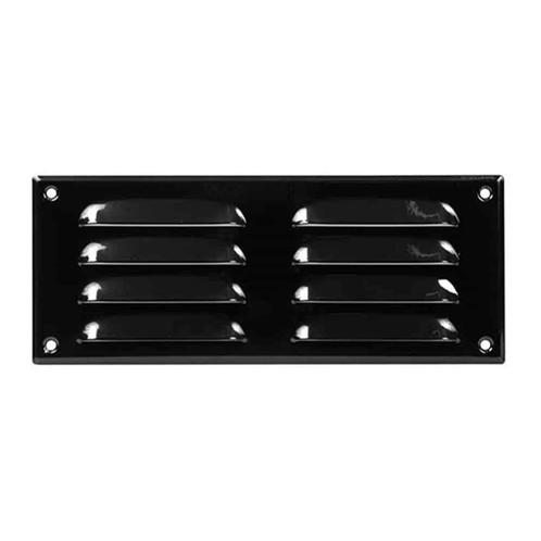 Europlast metalen ventilatierooster rechthoekig zwart 260 x, Doe-het-zelf en Verbouw, Ventilatie en Afzuiging, Ophalen of Verzenden